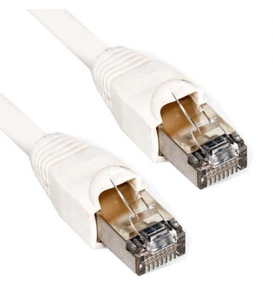 300Ft Cat5e Ethernet Shielded Cable White