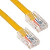 0.5Ft Cat6 Plenum Ethernet Cable Yellow