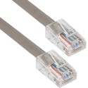25Ft Cat6 Plenum Ethernet Cable Grey