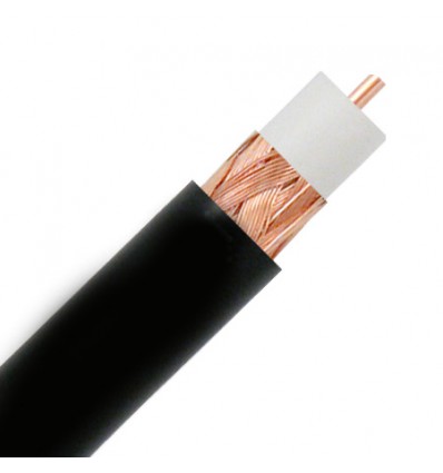 1000Ft RG59 Coax Cable Black