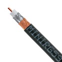 1000Ft RG59 Mini Coax Cable Black