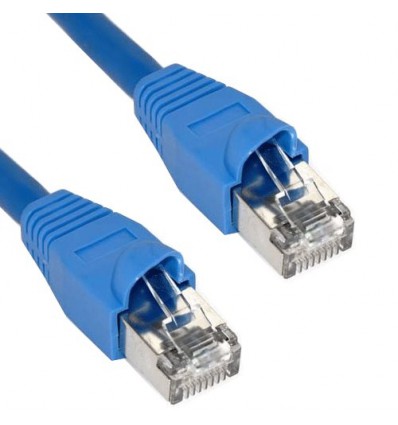 250Ft Cat5e Ethernet Shielded Cable Blue
