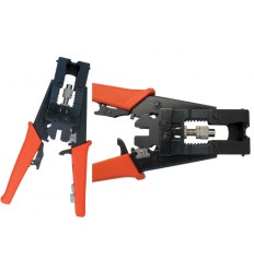 Compression Connector Tool with Cutter