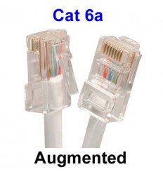 Cat6a Ethernet Cable White 200Ft