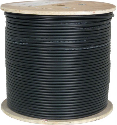1000Ft Cat5e Outdoor Direct Burial Shilded Gell-type Bulk Cable 