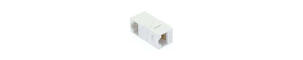 Couplers and Adapters for Cat5e, Cat6, Cat6a Ethernet Cables