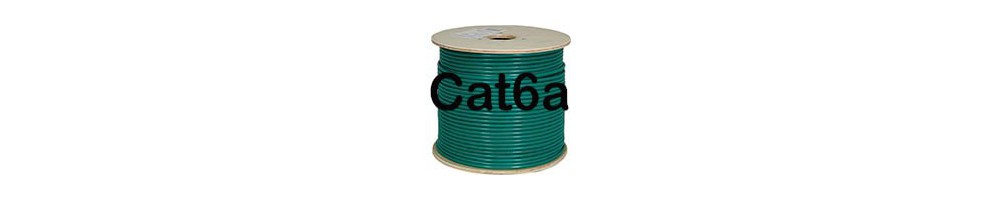 Cat 6a Augmented Bulk cables, UTP, STP, Plenum
